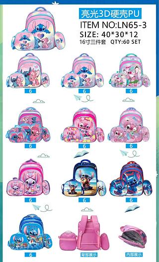 Mochila de Personagem( pacote cada um fazer R$75