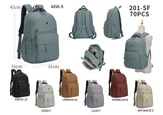 Mochila grande tecido qualidade bom ( pacote cada um fazer R$62