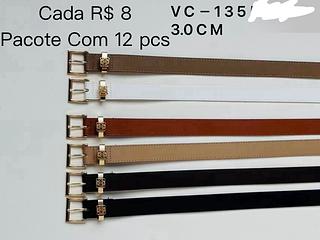 Cinto so vende pacote cada um R$ 8 (com 12 pcs