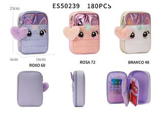 Estojo feminina (pacote cada um R$28