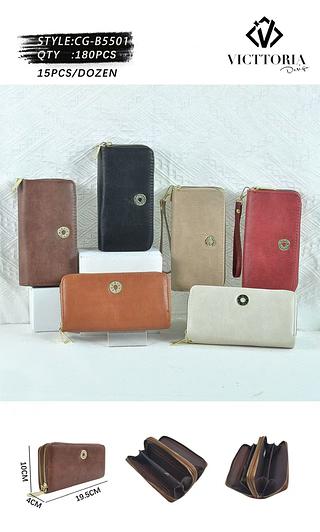 Carteira grande dois zíper (pacote cada um fazer R$15