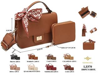 Bolsa pequeno com kit carteira ((pacote cada um fazer R$29