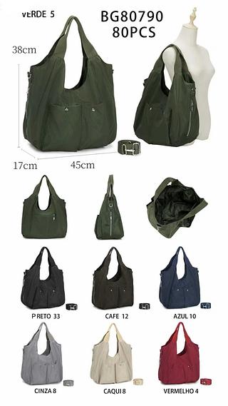 Bolsa nylon grande (Pacote cada um fazer R$58