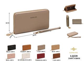 Carteira um zíper grande (pacote cada um fazer R$11