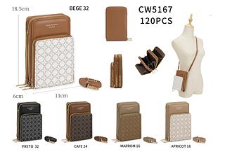 Bolsa de celular três zíper ( pacote cada um fazer R$ 18