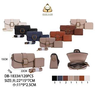 Bolsa pequeno com porta cartão junto (pacote mais barato )