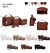 Bolsa com kit 3 ( pacote mais barato