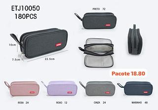 Estojo feminina (pacote cada um R$18.8 Só vende pacote