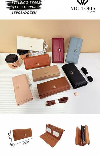 Carteira grande( pacote cada um fazer R$ 14---15PCS