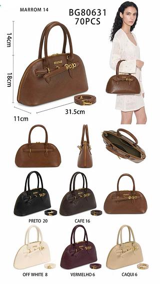 Bolsa feminina média ( pacote mais barato