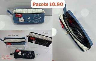 Estojo feminina (pacote cada um R$10.8 Só vende pacote