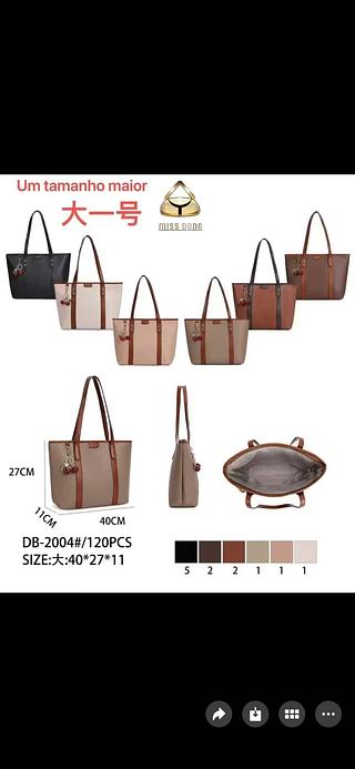 Bolsa grande mais barato( pacote cada um fazer R$32