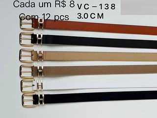 Cinto so vende pacote cada um R$ 8 (com 12 pcs