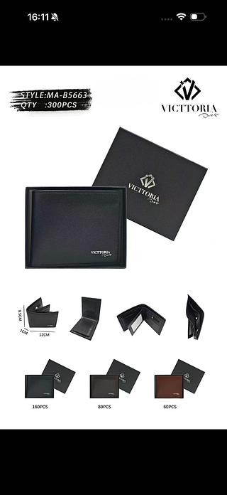 Carteira masculino (pacote cada um fazer R $12(com 15pcs