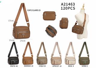 Bolsa média transversal (( pacote cada um fazer-R$30
