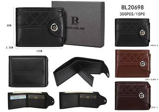 Carteira masculino (pacote cada um fazer R $9(com 15pcs