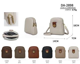 Bolsa pequeno com dois zíper ( pacote cada. Um fazer R$ 27