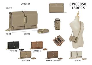 Bolsa de celular dois zíper (pacote cada um fazer R$ 22