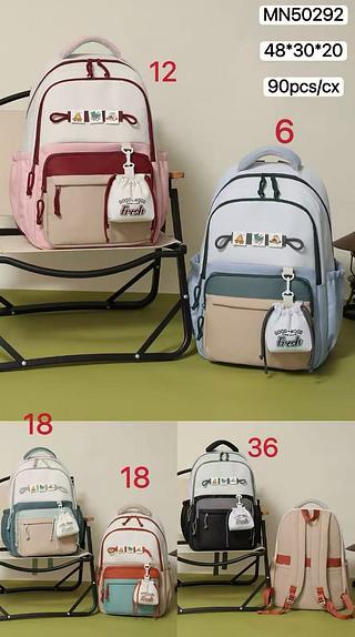 Mochila grande tecido qualidade bom ( pacote cada um fazer R$57