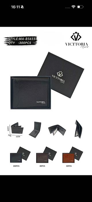 Carteira masculino (pacote cada um fazer R $12(com 15pcs