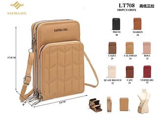 Bolsa de celular três zíper ( pacote cada um fazer R$ 17