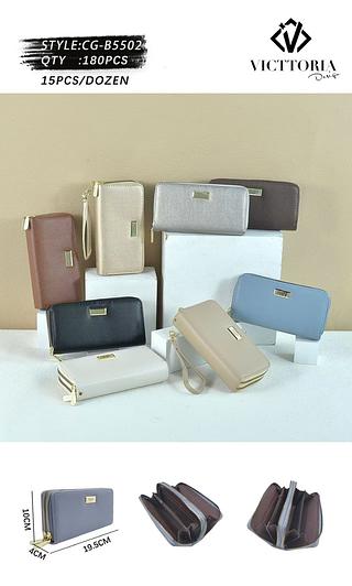 Carteira grande dois zíper (pacote cada um fazer R$15