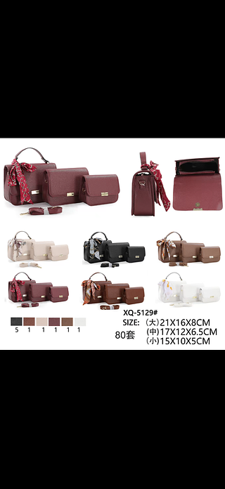 Bolsa com kit 3 ( pacote mais barato