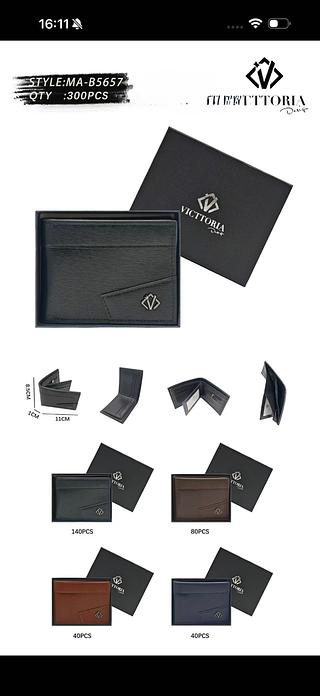 Carteira masculino (pacote cada um fazer R $12(com 15pcs