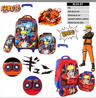 Mochila kit3 com carrinho ( pacote cada um fazer R$ 125