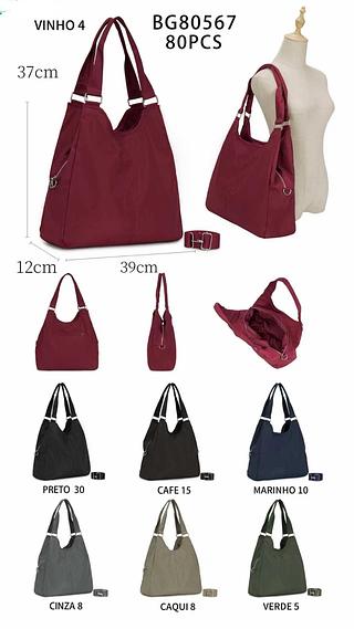 Bolsa grande materiał nylon ( pacote cada um fazer R$58