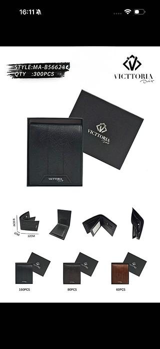 Carteira masculino (pacote cada um fazer R $12(com 15pcs