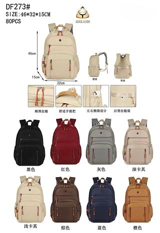 Mochila grande Material nylon (pacote mais barato