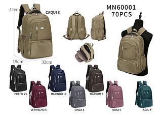 Mochila grande Tecido com qualidade bom (pacote mais barato