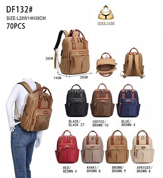 Mochila média Material nylon (pacote mais barato