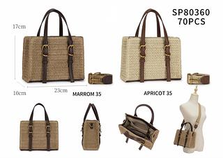 Bolsa pequeno de palha ( pacote mais barato