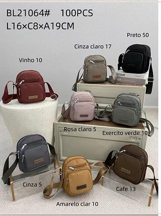 Bolsa pequenos de material nylon ( pacote mais barato