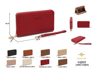 Carteira um zíper grande (pacote cada um fazer R$11