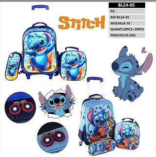 Mochila kit3 com carrinho ( pacote cada um fazer R$ 125