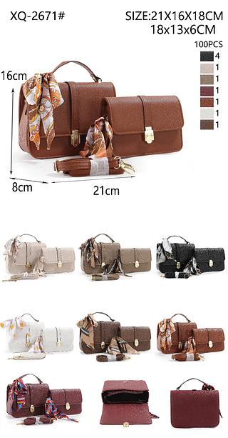 Bolsa com kit 2 tudo cabe celular (pacote cada um fazer R$42