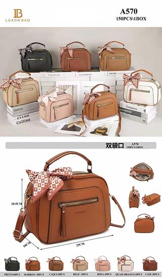 Bolsa média feminina ( pacote cada um fazer R$34