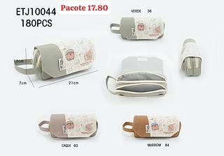 Estojo feminina (pacote cada um R$17.8 Só vende pacote