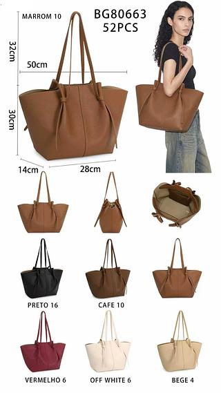 Bolsa feminina grande ( pacote mais barato
