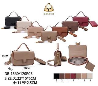 Bolsa pequeno com kit carteira junto (pacote cada um fazer R$33