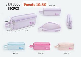 Estojo feminina (pacote cada um R$10.8 Só vende pacote