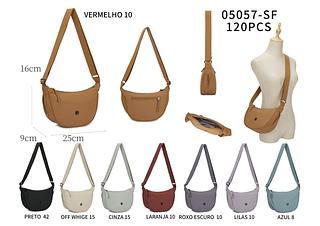 Bolsa transversal nylon ( pacote cada um fazer R$30
