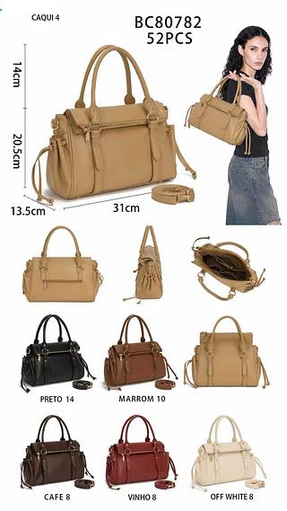 Bolsa feminina média com qualidade bom ( pacote mais barato