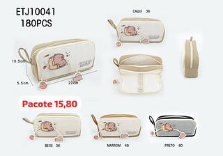 Estojo feminina (pacote cada um R$15.8 Só vende pacote