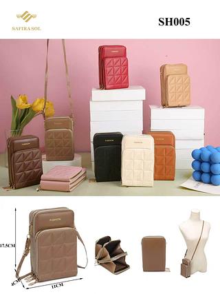 Bolsa de celular três zíper ( pacote cada um fazer R$ 16