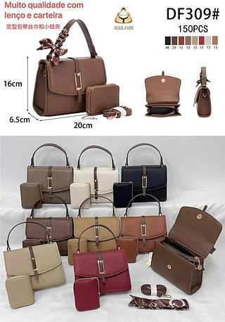 Bolsa pequena de média com porta cartão junto ( pacote cada um fazerR$33
