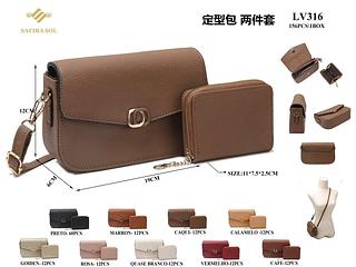 Bolsa com kit carteira (Pacote cada um fazer R$27